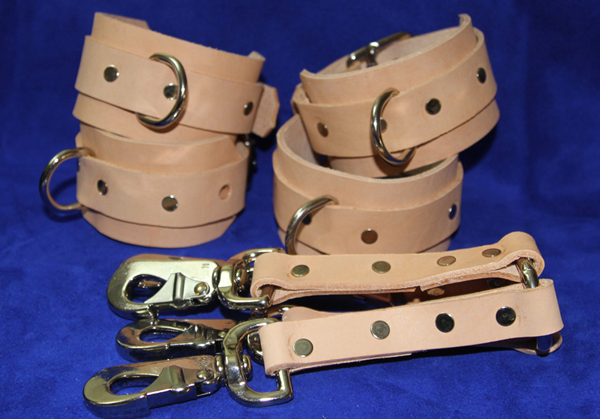 leather cuffs